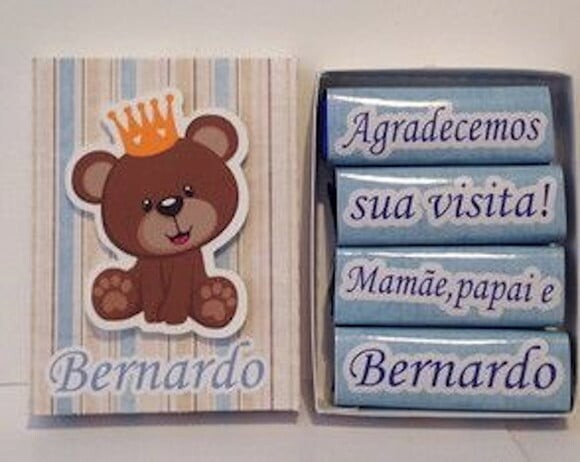 Arquivo de Corte Caixa 04 Bis Chá do Bebe