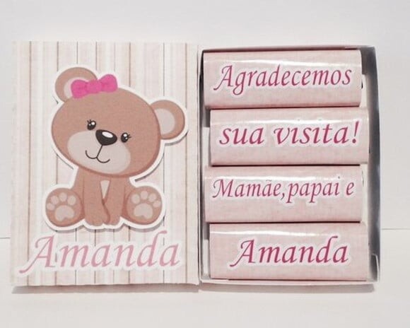 Arquivo de Corte Caixa 04 Bis Chá do Bebe