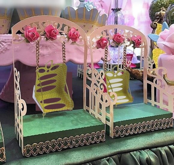 Arquivo de Corte Caixa Balanço Festa Infantil Balancinho