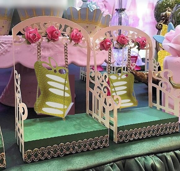 Arquivo de Corte Caixa Balanço Festa Infantil Balancinho