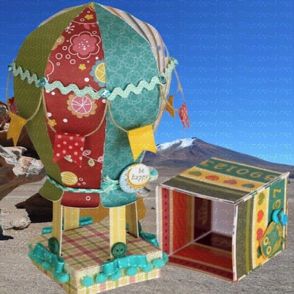 Arquivo de Corte Caixa Balão
