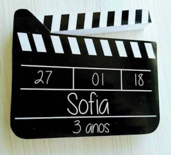 Arquivo de Corte Caixa Claquete 3d Direção de Filmes