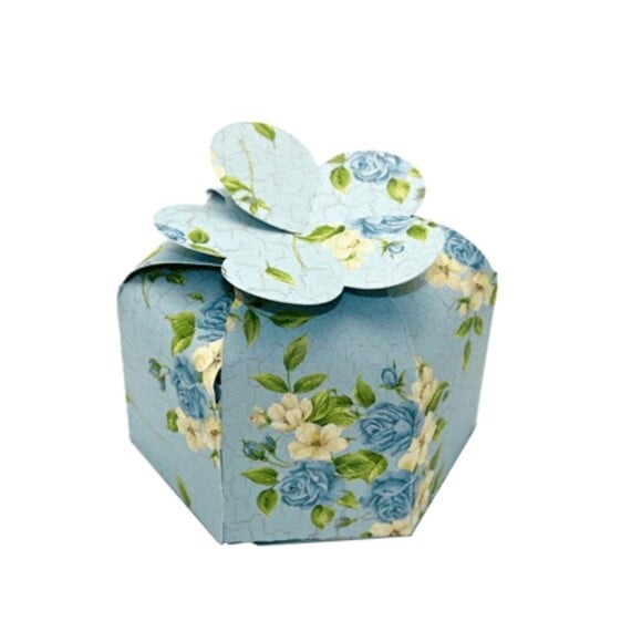 Arquivo de Corte Caixa Doce Bem Casado Flor