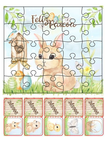 Arquivo de Corte Caixa Kinder Diversão Páscoa Infantil