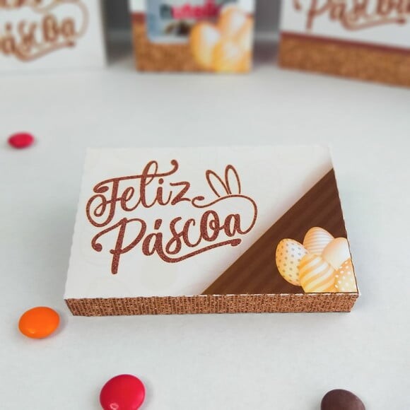 Arquivo de Corte Caixa Kit Kat Páscoa
