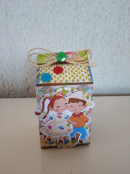 Arquivo de Corte Caixa Milk Festa Junina São João