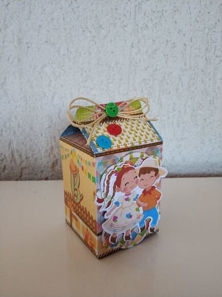 Arquivo de Corte Caixa Milk Festa Junina São João