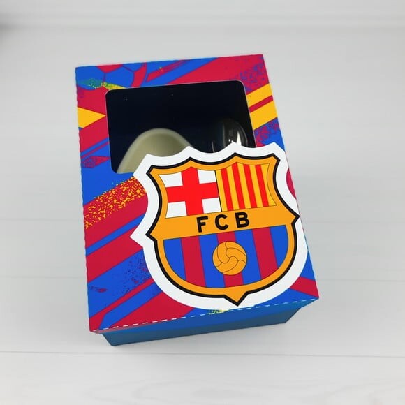 Arquivo de Corte Caixa Ovo de Colher Barcelona Páscoa
