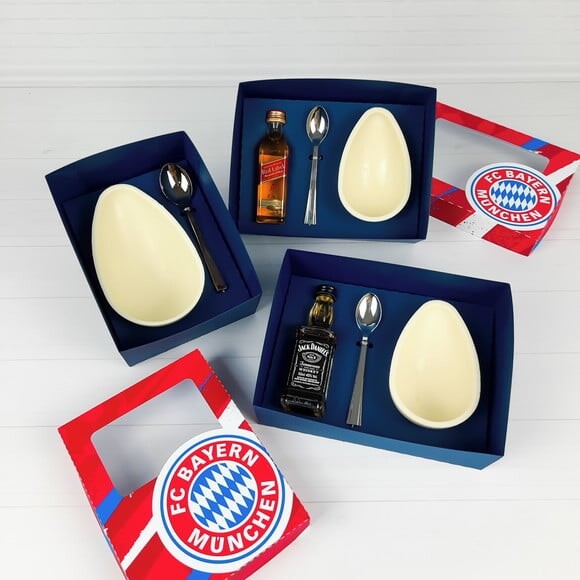 Arquivo de Corte Caixa Ovo de Colher Bayern Páscoa
