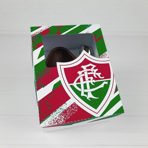 Arquivo de Corte Caixa Ovo de Colher Fluminense Páscoa