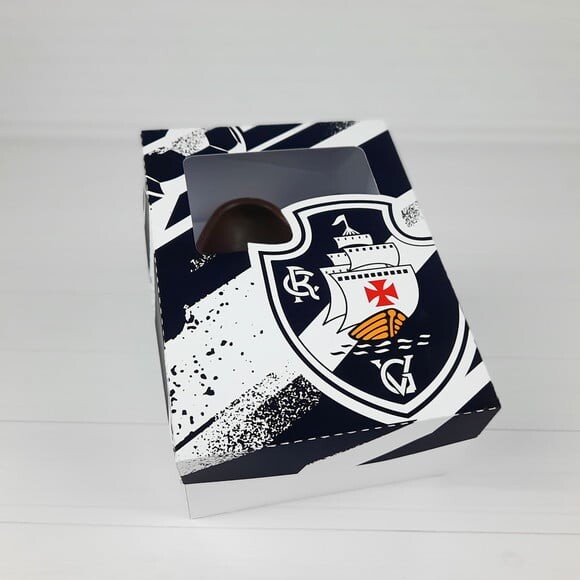 Arquivo de Corte Caixa Ovo de Colher Vasco Páscoa