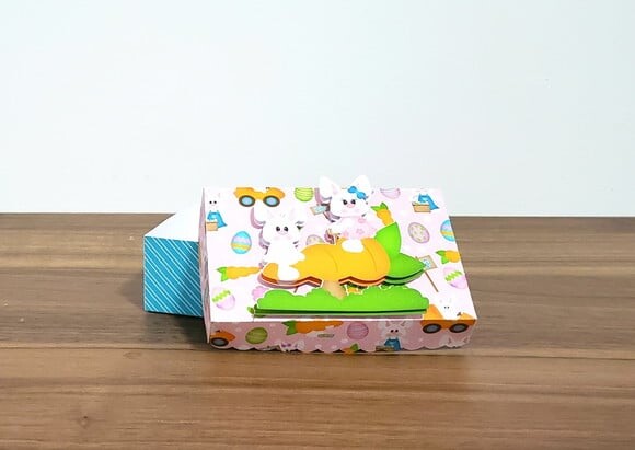 Arquivo de Corte Caixinha Doces e Presentes Páscoa