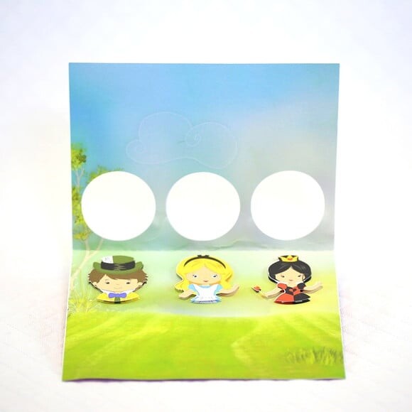 Arquivo de Corte Convite Infantil Alice Cute