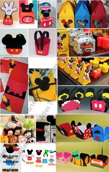 Arquivo de Corte Kit Festa Infantil Mickey Mouse