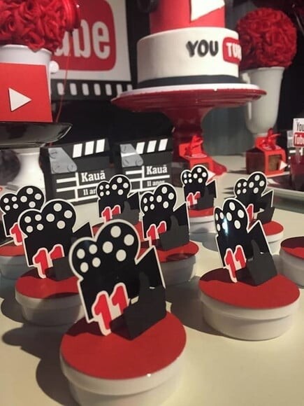Arquivo de Corte Kit Festa Infantil Youtuber
