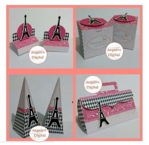 Arquivo de Corte Kit Paris