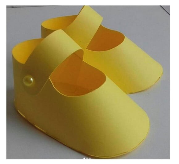 Arquivo de Corte Sapatinho Chá de Bebê