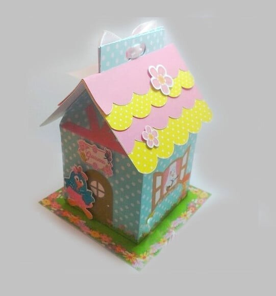 Arquivo de Corte Silhouette Casinha Galinha Pintadina