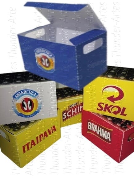 Arquivo de Corte Silhouette Kit Caixas para Doces Engradado
