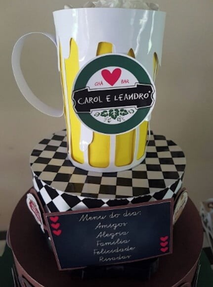 Arquivo de Corte Topo Bolo Caneca Chopp