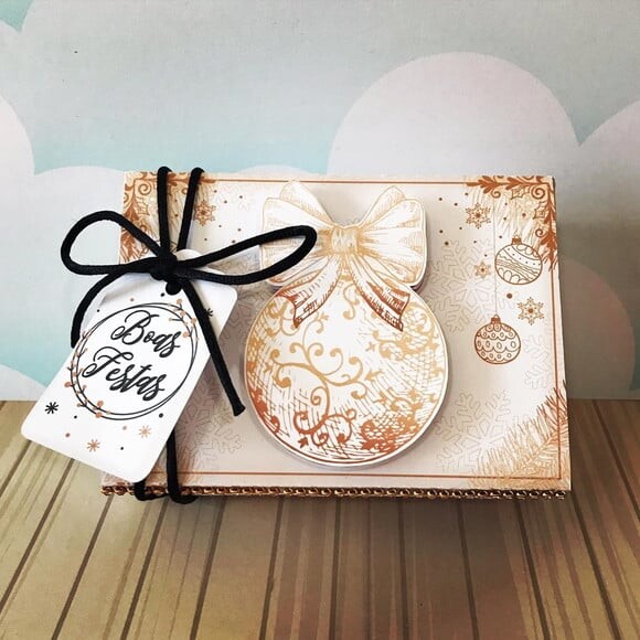 Arquivo para Corte Caixa 6 Doces Natal da Mamãe