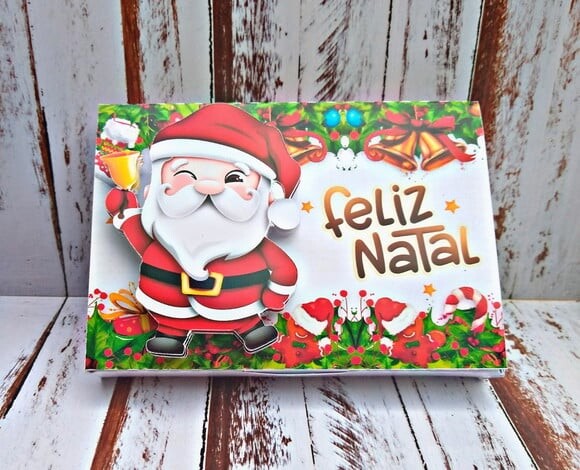 Arquivo para Corte Caixa Kitkat Natal