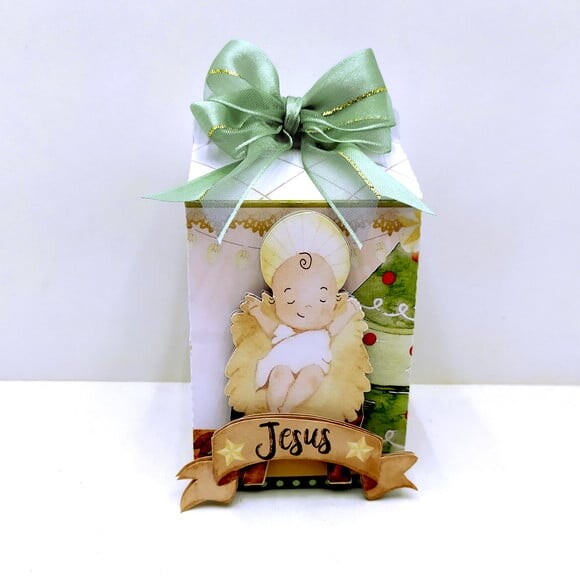 Arquivo para Corte Caixa Milk Nacimento de Jesus Natal