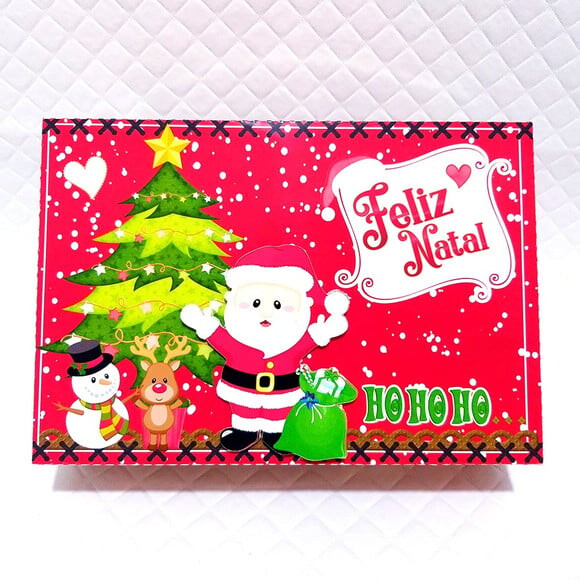 Arquivo para Corte Caixa Nutela e Docinhos Natal