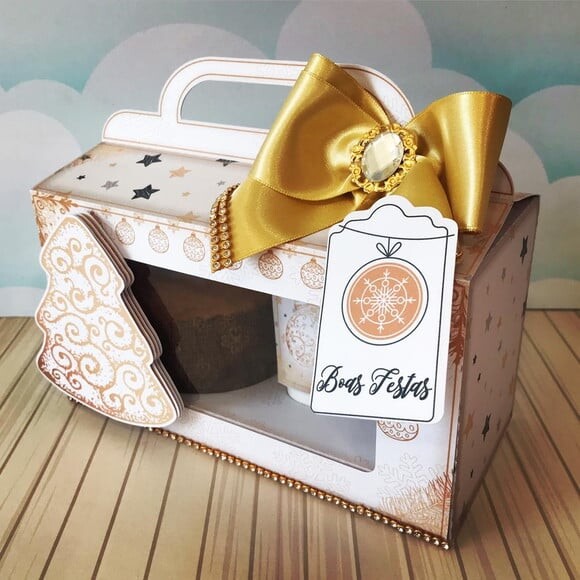Arquivo para Corte Mini Confeiteiro Natal da Mamãe