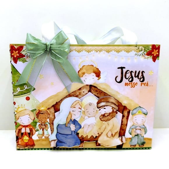 Arquivo para Corte Sacolinha Nacimento de Jesus Natal