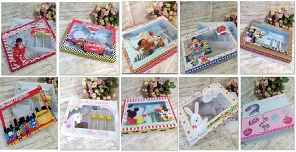 Arquivo pdf Mini Confeiteiro 10 Kits Pascoa