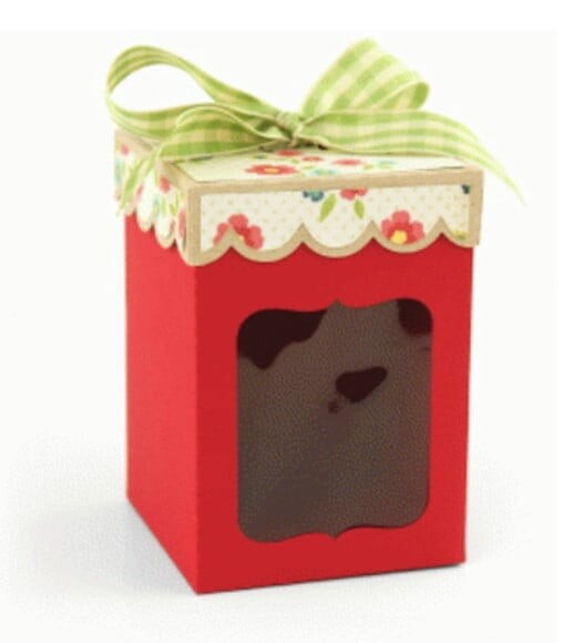 Arquivo Silhouette 02 Caixas Mini Panetone Natal