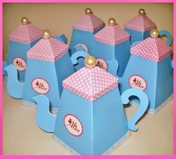 Arquivo Silhouette Bule Alice Chá de Cozinha