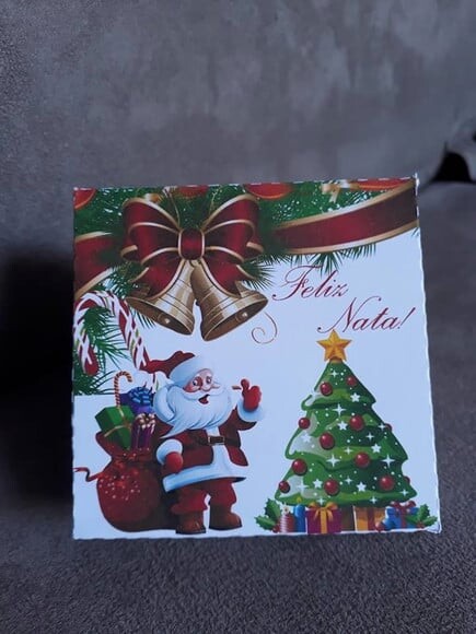 Arquivo Silhouette Caixa 04 Doces Natal