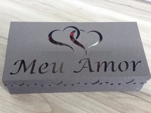 Arquivo Silhouette Caixa 8 Doces Dia dos Namorados
