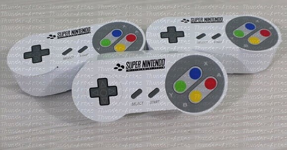 Arquivo Silhouette Caixa Controle Video Game Super Nintendo