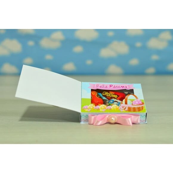 Arquivo Silhouette Caixa Doces ou Bombons Páscoa Gêmeos