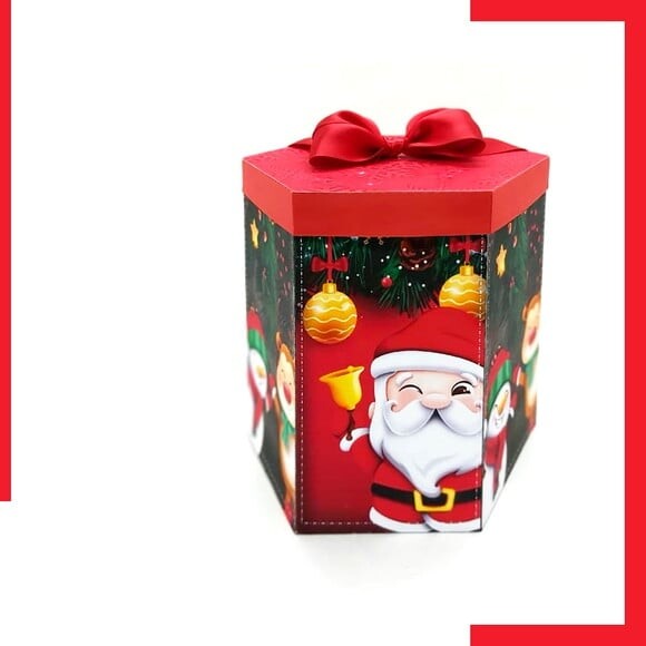Arquivo Silhouette Caixa Panetone 400g Natal