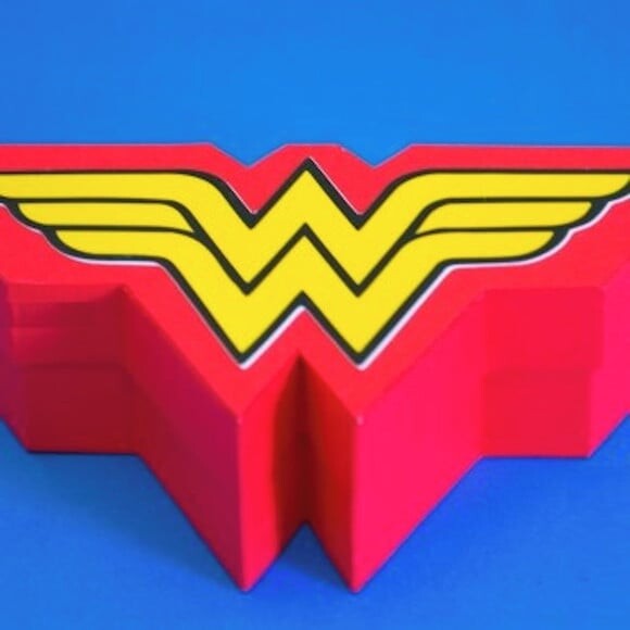 Arquivo Silhouette Caixa Superman Mulher Maravilha