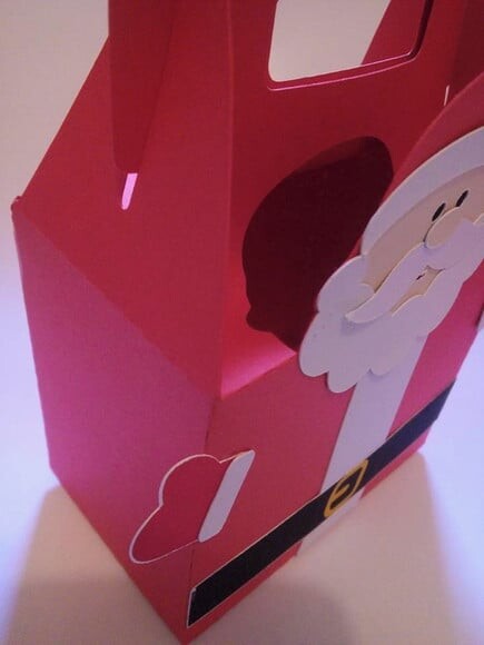 Arquivo Silhouette Caixinha Milk e Lancheira Natal