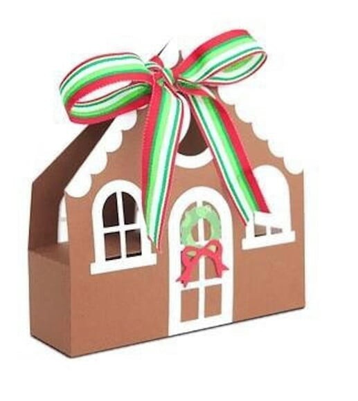 Arquivo Silhouette Casinha Porta Bombom Natal