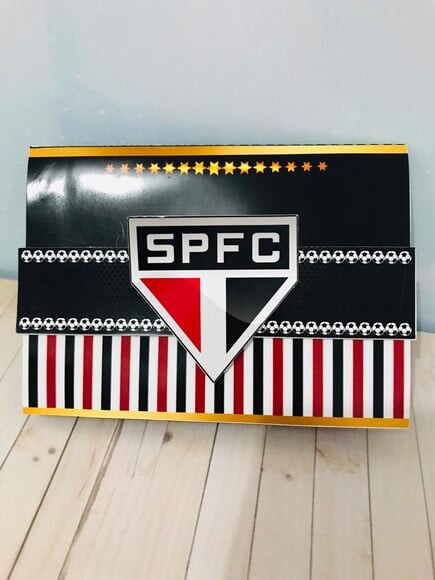 Arquivo Silhouette Convite Futebol São Paulo
