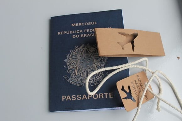 Arquivo Silhouette Convite Infantil Passaporte + Ingresso