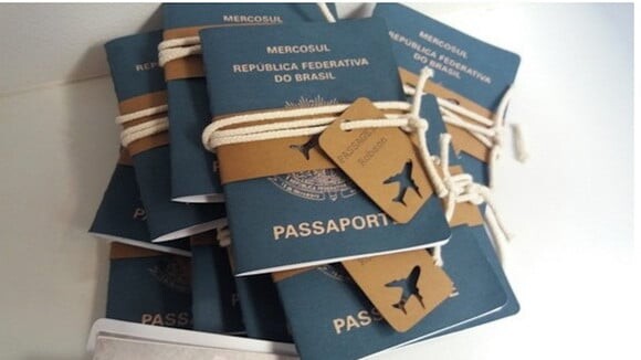 Arquivo Silhouette Convite Infantil Passaporte + Ingresso