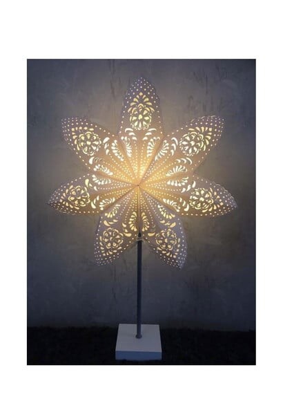 Arquivo Silhouette Estrela Decorativa 3d Natal 2