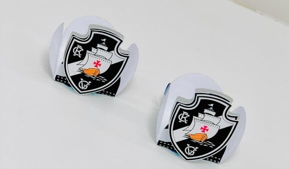 Arquivo Silhouette Forminhas Docinhos Vasco Futebol