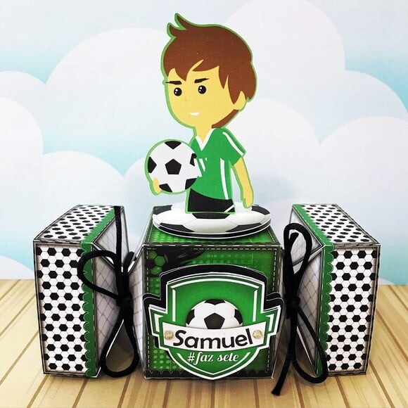 Arquivo Silhouette Kit Festa Infantil Futebol Bola