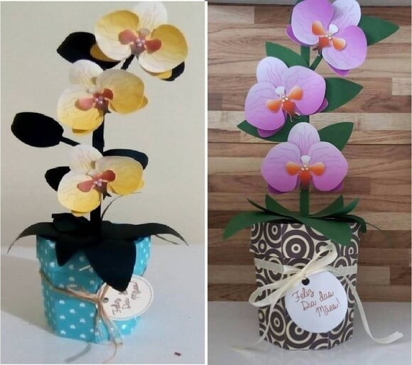 Arquivo Silhouette Kit Flores de Papel Dia das Mães