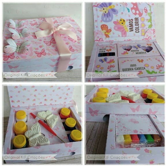 Arquivo Silhouette Kit Infantil Diversão Colorir