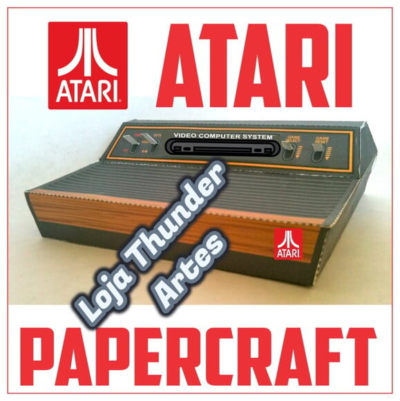 Arquivo Silhouette pdf Video Game Atari 3d